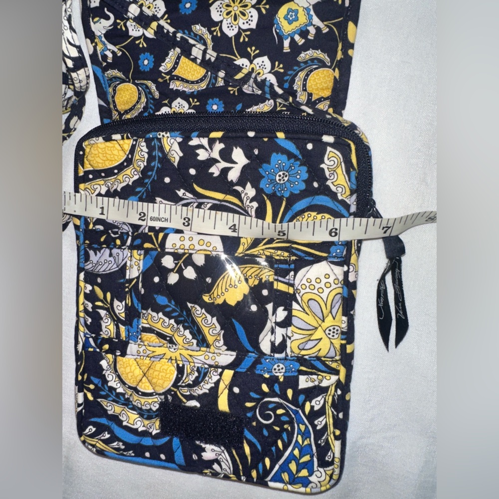 NWOT Vera Bradley Rare Ellie Blue Little Hipster Crossbody Bag - Picture 4 of 8